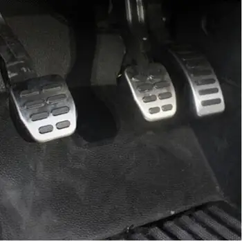 Iz nerjavečega Jekla Plina Zavorni Pedal MT/NA Pedal kritje Za Seat Ibiza 6K 6L 6J Skoda Fabia VW Polo 9N 6R Bora, Golf IV MK4