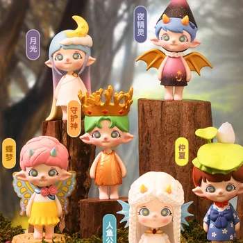 Izvirne Pop Mart ZOE Poletja Elf Noč Serije Slepo Polje, Igrače, Figurice Naključno Eno Cute Anime Znakov Darilo Brezplačna Dostava
