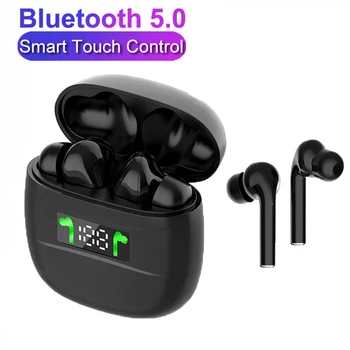 J3 Pro Air Tws Brezžične Bluetooth Slušalke Šport Brezžične slušalke Dotik za Nadzor Slušalke Bluetooth 5.2 Z Mikrofonom lotus