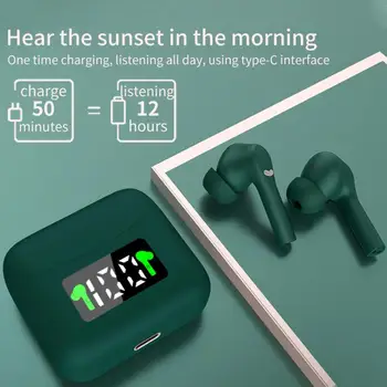 J5 Tws Slušalke Dotaknite se možnosti Brezžično Bluetooth 5.0 Ušesnih Čepkov šumov Gaming Slušalke Za IOS Android Vsi Pametni Telefon
