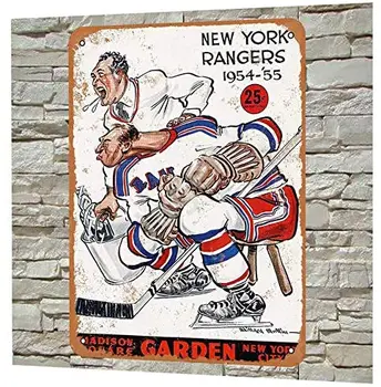 Jager New York Rangers Kovinsko Retro Dekor Stenska Ploščica Letnik Tin Znak za Hišo Kavarna Klub Dom ali Bar, Plakati,