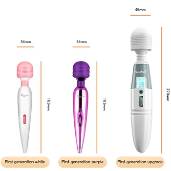 Japonska Velika čarobno palico vibrator ženskega Spola igrače, g spot klitoris stimulator za ženske USB polnjenje masturbacija massager sex shop
