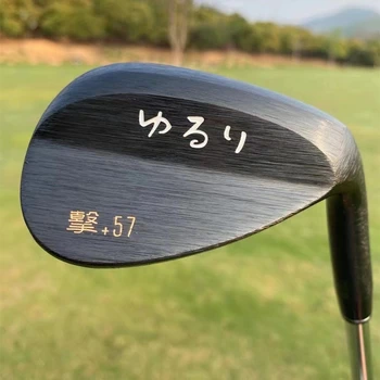 Japonski Kovani Ogljikovega Jekla Golf Klin Glavo Črne Barve Železa Voznik Lesa Palico Paket Nastavite Klub