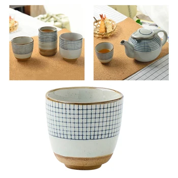 Japonski Lončenine Tea Cup Vrč Handpainted Keramični Teacup Yunomi Čaj Pokal