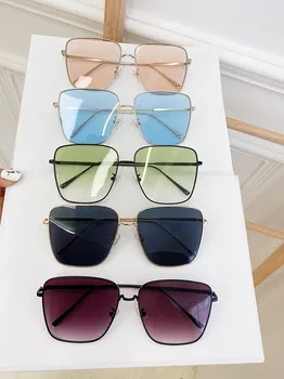 JASPEER Sqaure sončna Očala Ženske blagovne Znamke Desinger Punk sončna Očala Moških UV400 Vožnje Očala Modni Očala