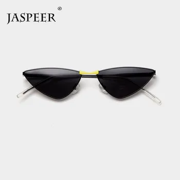 JASPEER Steampunk Mačka Oči, sončna Očala Ženske UV400 Vožnjo sončna Očala Moških Punk Moda Očala blagovne Znamke Oblikovalec