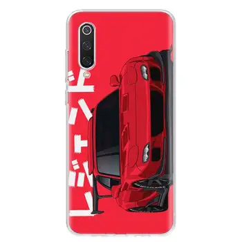 JDM Tokyo Drift Športni Avto, mobilni Telefon, Ohišje Za Xiaomi Redmi Opomba 10 9 9 8T 8 7 6 5 6A 7A 8A 9A 9C K20 S2 Pro Razkošje Mehke Coque