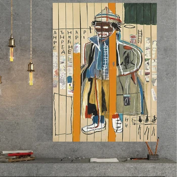 Jean Michel Basquiat Umetnosti Tiskanja Plakatov, Moderne Umetnosti Tiskanja, Akril Tiskanje Umetnosti, Sodobne Umetnosti, Home Decor Art