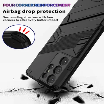 JKaiSen Shockproof Oklep Primeru Telefon Za Samsung Galaxy M02 A02 Močan Anti-Spusti Nosilec Zaščitni Ovitek Za Samsung M31 M51