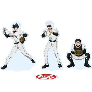 Jujutsu Kaisen Baseball Športne Serije Akril Stojalo Model Tablice Anime Namizni Dekor Kugisaki Nobara Itadori Yuji Gojo Satoru