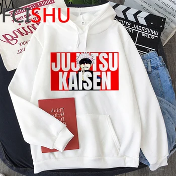 Jujutsu Kaisen Yuji Itadori hoodies moških hip hop natisnjeni moške jopice, ki so hoody plus velikost harajuku