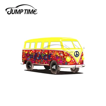 JumpTime 13 x 3.3 cm Za Kampiranje Avtobus motorno kolo Avto Odbijača Okno Nalepke Potovanja DIY Nalepke Nepremočljiva 3D, Anime Decal