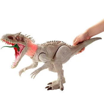 Jurassic Svetu Dinozavrov Turnir Tyrannosaurus Rex Igrače za Otroke GCT95 Fantje Igrača Indominus Dinozaver Slika Zvoke, Učinke