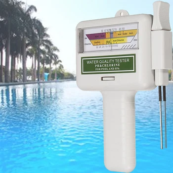 Kakovost vode PH in Klora Ravni Tester PH Meter Prenosni Merjenje Kakovosti Voda PH/Klor CL2 Raven PH Tester