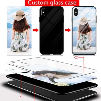 Kaljeno Steklo DIY Primeru Za Oppo Najdi X2 Lite oppo Najdi X2 Neo Našli X2 Pro Meri Zajemajo Osebno Prilagojene Ime Slike diy