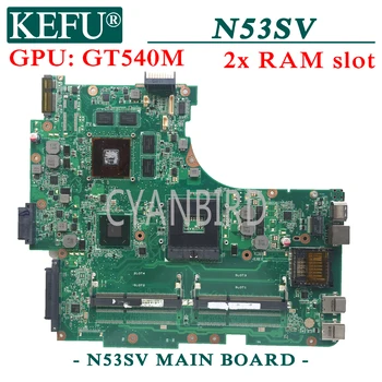 KEFU N53SV original mainboard za ASUS N53SV N53SN N53SM N53S z GT540M Prenosni računalnik z matično ploščo