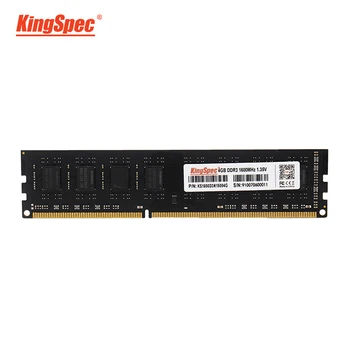 KingSpec ddr3 Memoria RAM Namizje DIMM 1,5 V ddr 3 4GB, 8GB RAM Pomnilnika Ram Za Namizni ddr 3 1600MHz 4gb 8gb za Računalnik PC