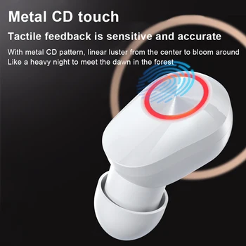 KINGSTAR TWS Brezžične Slušalke Bluetooth 5.1 Slušalke Z Mikrofonom Šport Nepremočljiva Čepkov za Prostoročno Slušalko LED Zaslon