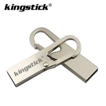 Kingstick High Speed USB Flash Drive Kovinsko Pero Disk 16GB 32GB 64GB 128GB 256GB Pendrives Nepremočljiva USB 3.0 Pomnilniški ključ