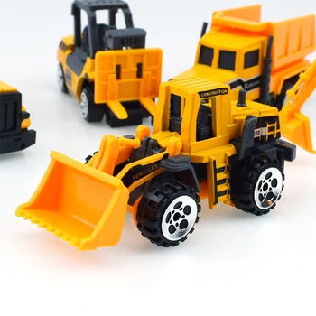 Klasične Simulacije Zlitine Inženiring Avto Kopač Model Traktorja Igrača Smetišče Tovornjak Model Igrača Vozil Mini Darilo za Fanta Otroci Igrače