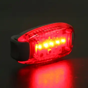 Kolesarske Luči, 5 Kolo LED Luč Varnost Opozorilo Zadaj Lučka Nahrbtnik Teče Sveti Rdeče Kolo Accessoies Dele Koles
