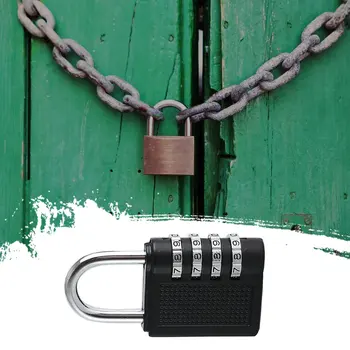 Kombinacija Ključavnice Home Security Ključavnico Vremenskimi Vplivi Ključavnica S 4-Mestno Nemoteno Izbiranje Za Šolo, Telovadnico, Zunanja Pvc Omarica