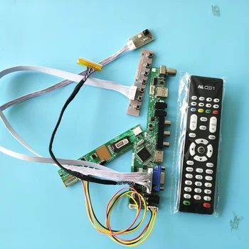 Komplet Za LP171WP4 TL 1440x900 LCD AV VGA HDMI-združljiv Oddaljen Ploščo za Zvok Moniter TV Controller Board USB LED Zaslon 17.1