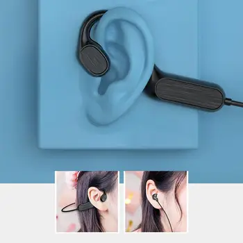 Kostno Prevodnost Slušalke TWS Brezžična tehnologija Bluetooth 5.0 Ne V Uho Stereo Glasbe Čepkov Upogljivi Šport Vodotesne Slušalke z Mikrofonom
