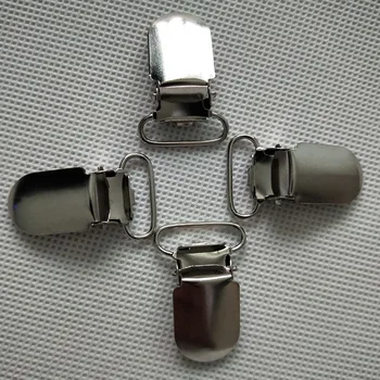 Kovinski Kavelj Cucla Suspender Posnetke 20 mm za Jakno Oblačila Dodatki 6pcs/veliko