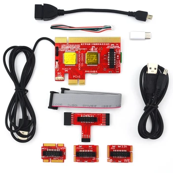 KQCPET6 V8 Namizni Prenosni Računalniki, Mobilni Telefon Bluetooth Smart Diagnostični Kartico PCI/PCIE/LPC/MiniPCI-E/ES USB Tester