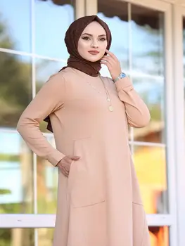 Krilo del raztrgala žep dres hlače Muslimanskih nastavi nastavi Ramadana tam kaftan Dubaj Abaya Turčija muslimanko headscarf obleko Islamsko