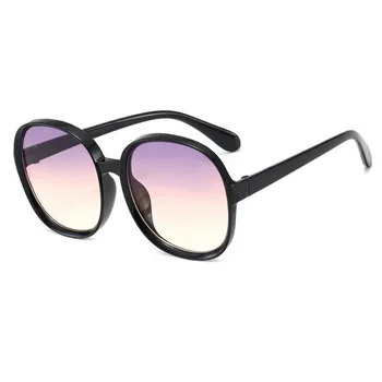 Krog Prevelik sončna Očala Ženske 2021 Luksuzne blagovne Znamke, Modni Sunglass Ženske Moški sončna očala Gafas Odtenek de sol UV400 okulary