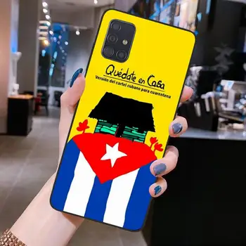 Kuba zastavo Primeru Telefon Za Samsung Galaxy S21 Plus Ultra S20 FE M11 S8 S9 plus S10 5G lite 2020