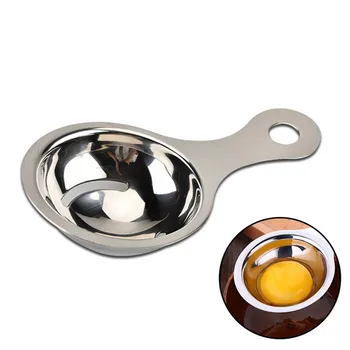 Kuhinja Material Iz Nerjavnega Jekla, Jajčni Rumenjak Ločilo Se Uporablja, Da Bi Torto (Barva: Srebrna)