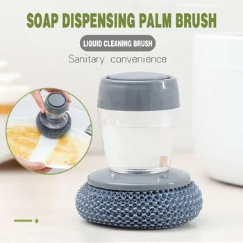 Kuhinja Milo Izdajanje Palm Krtačo za Pranje Lonec, Posoda z Razpršilnik Čiščenje kopalnica čiščenje orodja Proste roke