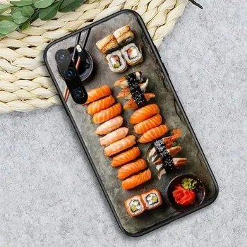 Kuhinje suši Japonska hrana okusna Primeru Telefon Za Huawei Y5 Y6 II Y7 Y9 PRIME 2018 2019 NOVA3E P20 PRO P10 Čast 10