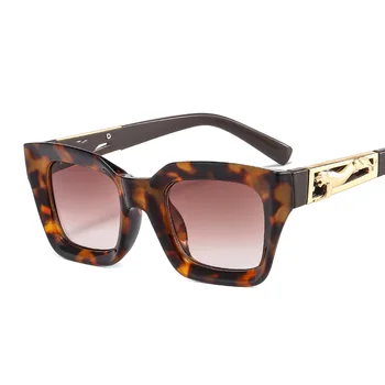 Kvadratni Prevelik sončna Očala Ženske Moški Luksuzne blagovne Znamke Oblikovalec Nova sončna Očala Famale Retro Očala UV400 Odtenki Oculos