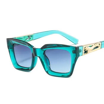 Kvadratni Prevelik sončna Očala Ženske Moški Luksuzne blagovne Znamke Oblikovalec Nova sončna Očala Famale Retro Očala UV400 Odtenki Oculos