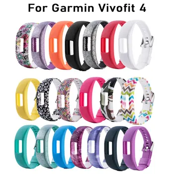 L I Velikost Prostem Silikonsko zapestnico Za Garmin Vivofit 4 TPU Smart Watchband Manšeta Šport Nepremočljiva Vivofit4