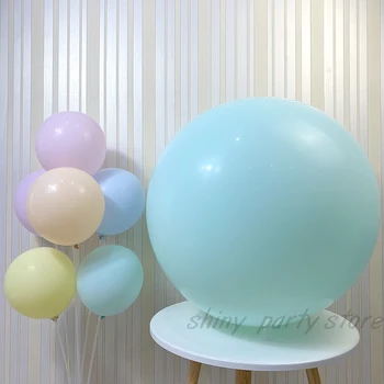 Lateks Gaint Balon Tassel Anniversaire Rojstni Dan Baby Tuš Okraski Balon Pastelnih Ballon Poroko Postavitev Scene