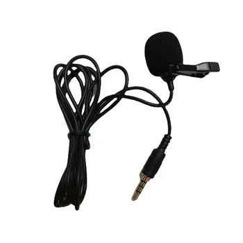 Lavalier Mikrofon je Primeren Za Mobilni Telefon Snemanje Mikrofona Visoka Občutljivost Anti-motnje Mikrofon Jedro