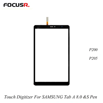 LCD Zaslon na Dotik Zunanji Stekla Dotik, Računalnike Senzor Za SAMSUNG Galaxy Tab A 8.0 & Pen 2019 P200 P205