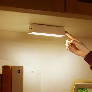 LED Nočno Luč, ki Visi Magnetni USB Brezžični Omaro Lučka Stepless Zatemnitev Za Spalnice Branje dom, Kuhinjo, Omaro Dekor