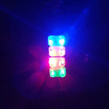 LED Rep Zadaj Flash Žarnico v Luč Kolesa Dekorativna Svetilka Kolesarjenje Prenosni Gorsko Kolo Dustproof Kolesarski Del