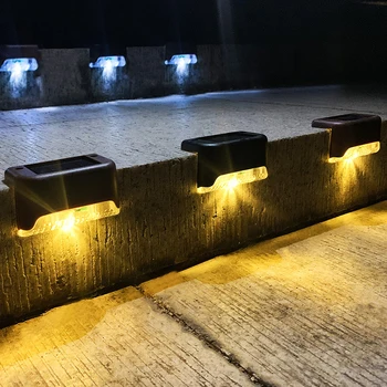 LED Solarna Svetilka String Pot, Stopnice na Prostem Vodotesen IP65 Stenske Luči Vrt Krajine Korak Krova Luči, Balkon Ograja, Sončne Luči