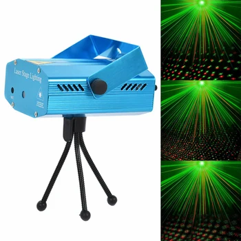 LED Svetlobni Projektor stopnji svetlobe, Zvoka Aktivira Samodejno Utripajoče Led Fazi Luči za DJ Disco Party Kažejo