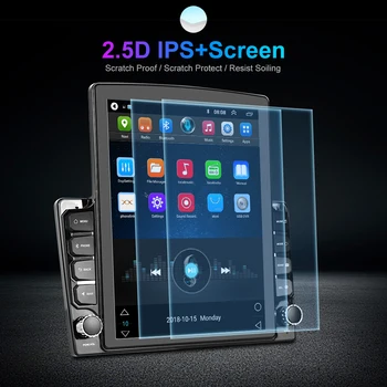 LeeKooLuu 2 Din Android Avto Radio, GPS Multimedijski Predvajalnik Videa Univerzalno 2Din Autoradio 9.7