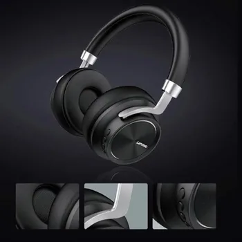 Lenovo HD800 Slušalke Bluetooth Brezžične Zložljive Računalnik Slušalke Dolgo Pripravljenosti Življenje Z šumov Gaming Slušalke