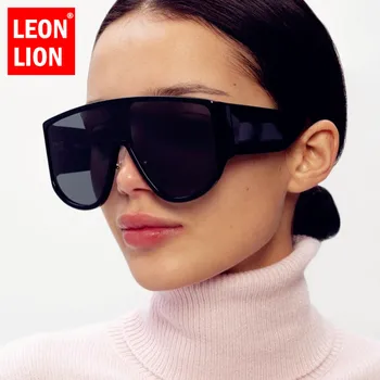 LeonLion 2021 Enem Kosu Retro Sončna Očala Ženske Blagovne Znamke Oblikovalec Očala Ženske/Moški Letnik Prevelike Očala Ženski Barvnih Odtenkih