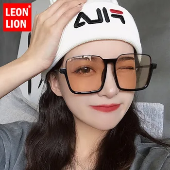 Leonlion Kvadratnih sončna Očala Ženske 2021 Visoko kakovostne Plastike Odtenki Očala Letnik Luksuzni Oblikovalec sončna Očala za Ženske Gafas